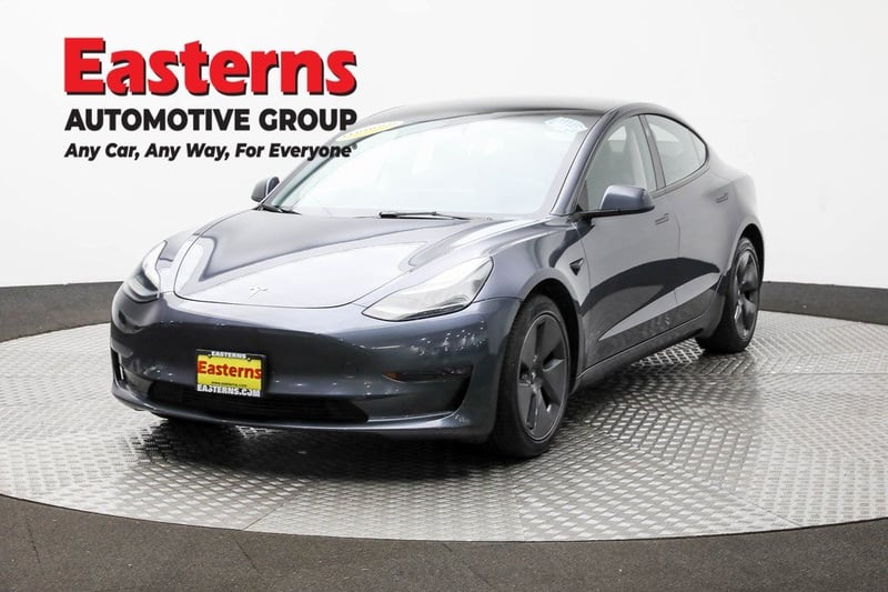 Used 2023 Tesla Model 3 Long Range with VIN 5YJ3E1EB7PF392873 for sale in Laurel, MD