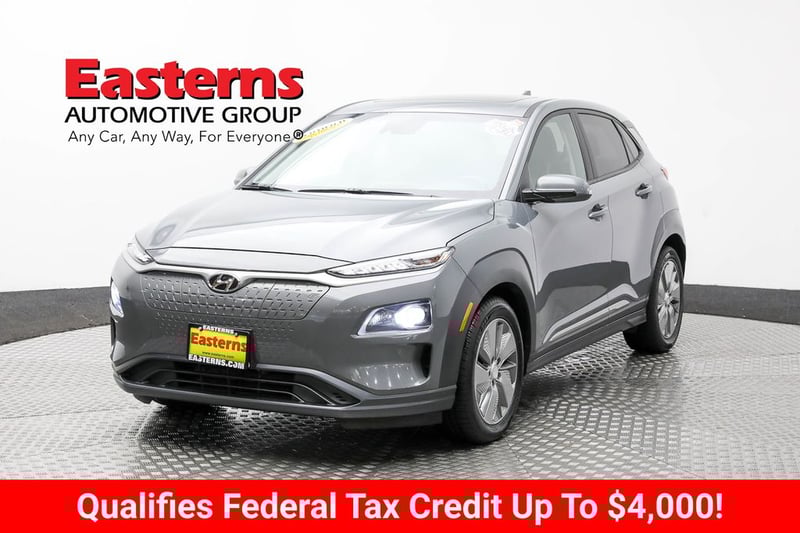 Used 2021 Hyundai Kona EV Limited with VIN KM8K33AG4MU098148 for sale in Sterling, VA