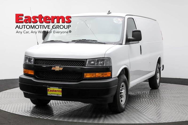Used 2018 Chevrolet Express Cargo Work Van with VIN 1GCWGAFP2J1224267 for sale in Sterling, VA