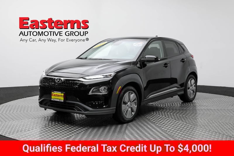 Used 2021 Hyundai Kona EV Limited with VIN KM8K33AG4MU122657 for sale in Sterling, VA