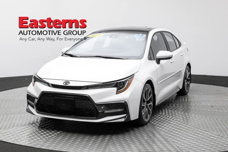Used 2022 Toyota Corolla SE with VIN 5YFP4MCE9NP132852 for sale in Sterling, VA