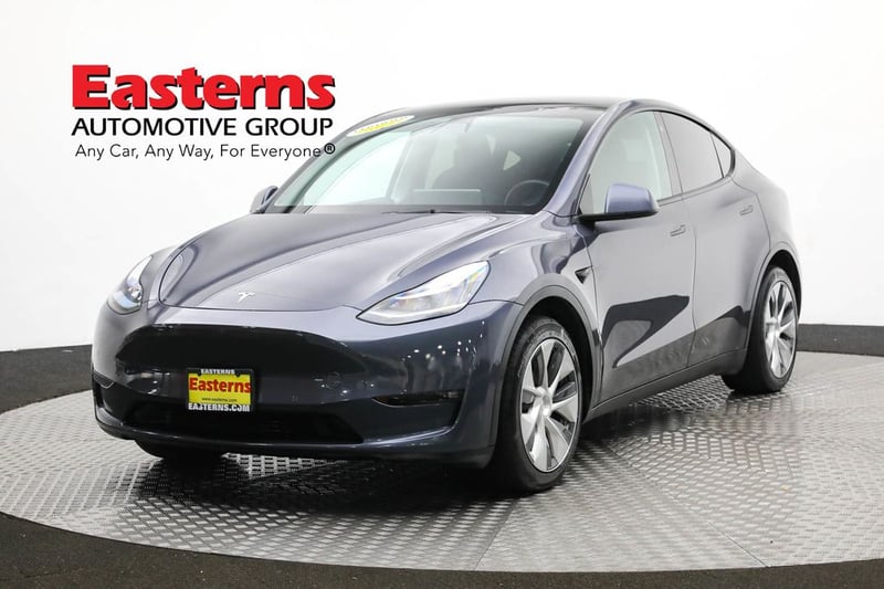Used 2021 Tesla Model Y Long Range with VIN 5YJYGDEEXMF294668 for sale in Sterling, VA