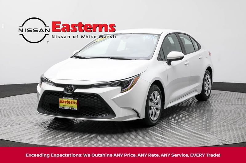 Used 2022 Toyota Corolla LE with VIN 5YFEPMAE8NP340061 for sale in Sterling, VA