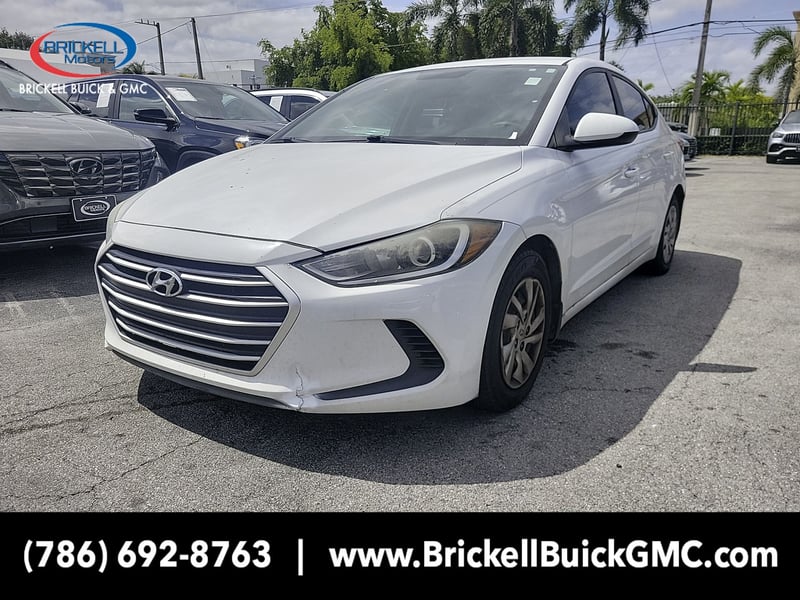 Used 2017 Hyundai Elantra SE with VIN 5NPD74LF6HH056320 for sale in Miami, FL