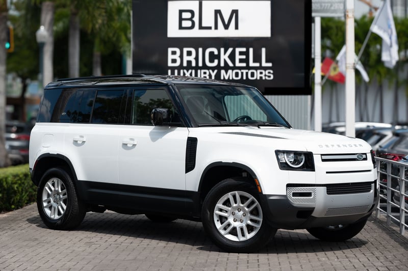 Used 2023 Land Rover Defender S with VIN SALEJ7EX1P2129230 for sale in Miami, FL