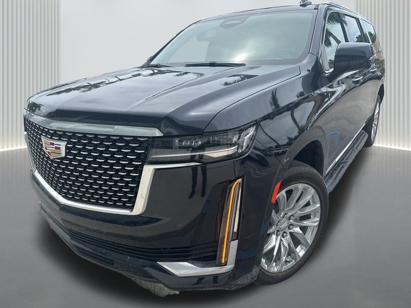Certified 2022 Cadillac Escalade ESV Luxury with VIN 1GYS4JKL3NR167282 for sale in Miami, FL