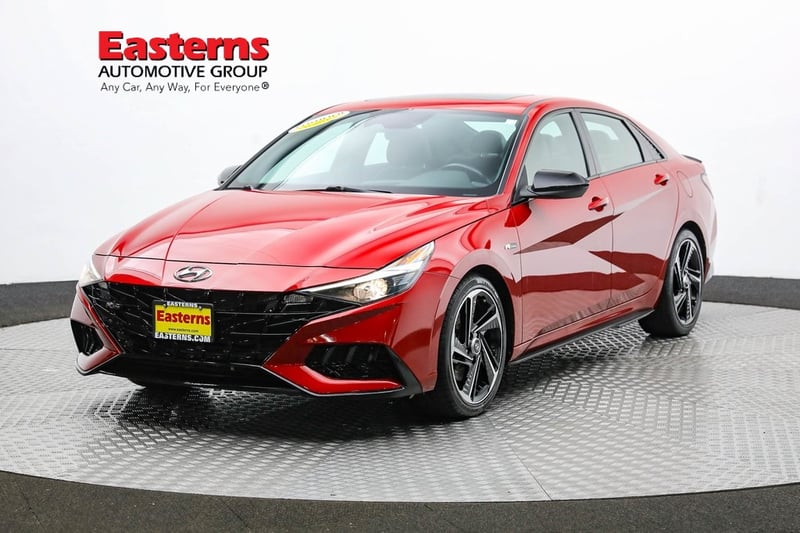 Used 2021 Hyundai Elantra N Line with VIN KMHLR4AF3MU148229 for sale in Sterling, VA