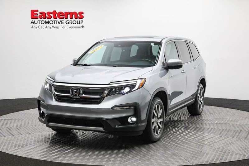 Used 2021 Honda Pilot EX-L with VIN 5FNYF6H57MB009743 for sale in Sterling, VA