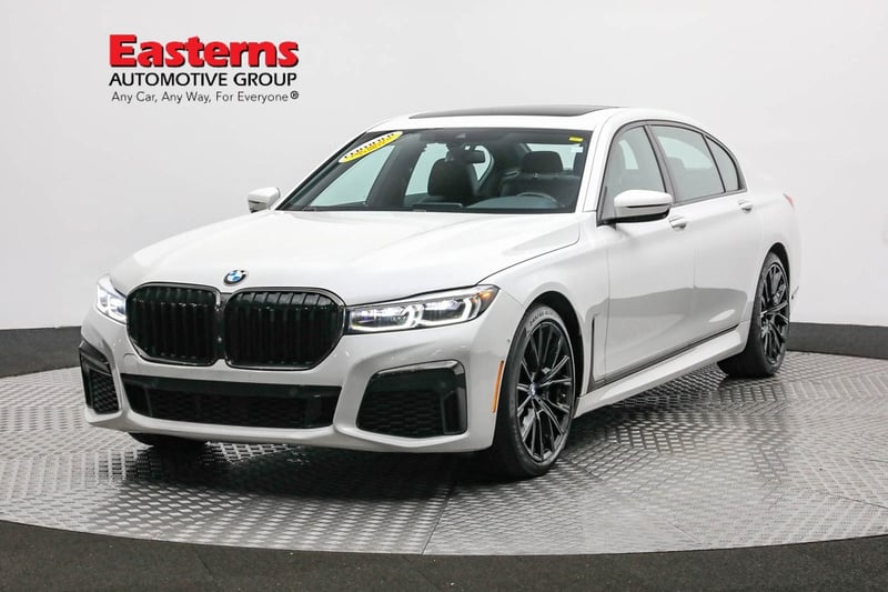 Used 2021 BMW 7 Series 740i with VIN WBA7T2C05MCG08436 for sale in Sterling, VA