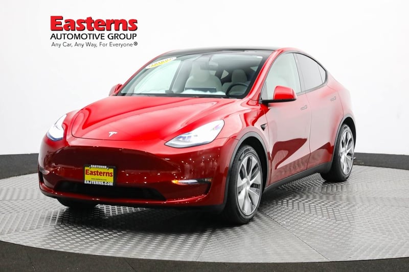 Used 2021 Tesla Model Y Long Range with VIN 5YJYGDEE8MF130688 for sale in Sterling, VA