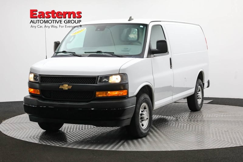 Used 2019 Chevrolet Express Cargo Work Van with VIN 1GCWGAFPXK1370529 for sale in Sterling, VA