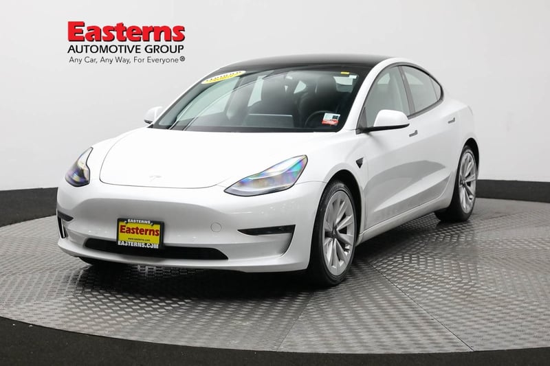 Used 2021 Tesla Model 3 Base with VIN 5YJ3E1EA3MF023236 for sale in Sterling, VA