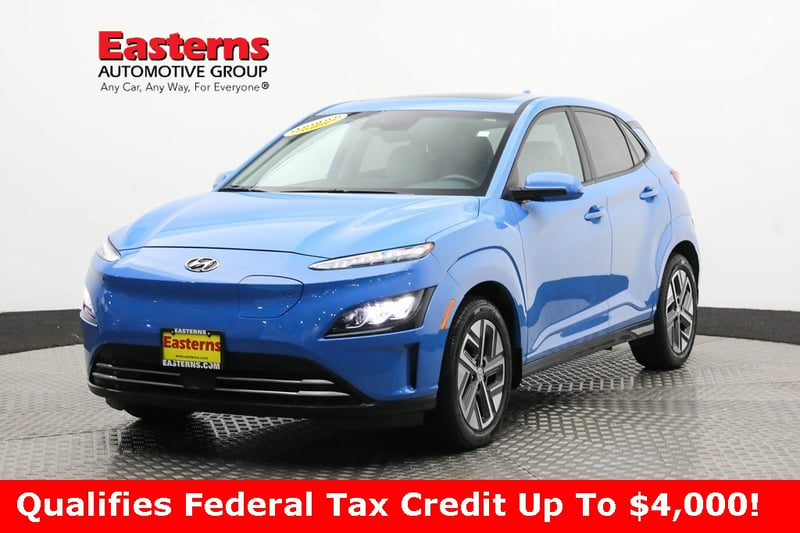 Used 2022 Hyundai Kona EV Limited with VIN KM8K53AG8NU150473 for sale in Sterling, VA