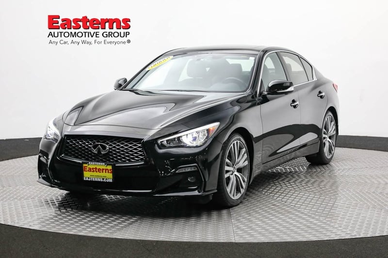 Used 2021 INFINITI Q50 SENSORY with VIN JN1EV7CR3MM753310 for sale in Sterling, VA