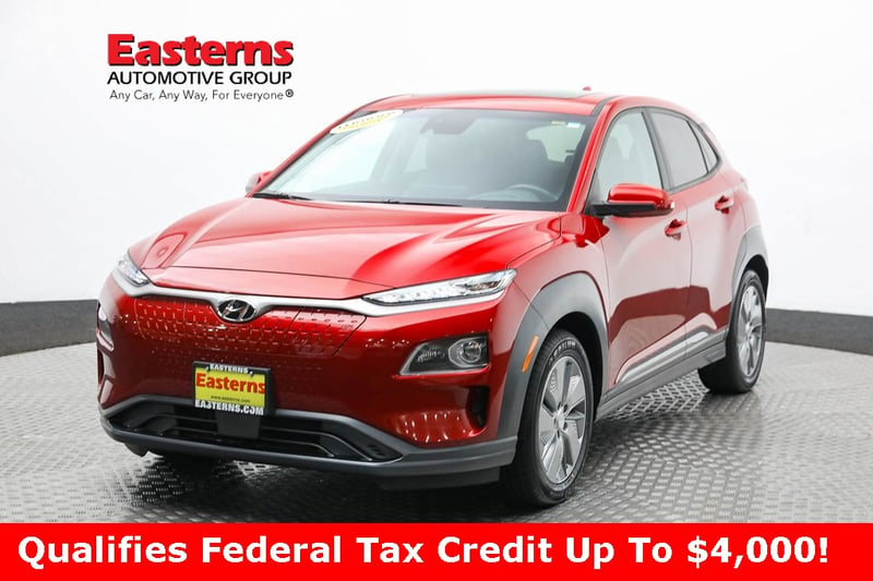 Used 2021 Hyundai Kona EV Ultimate with VIN KM8K53AG5MU104159 for sale in Sterling, VA