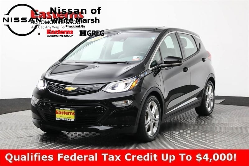 Used 2021 Chevrolet Bolt EV LT with VIN 1G1FY6S01M4105754 for sale in Sterling, VA