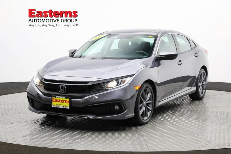 Used 2020 Honda Civic EX with VIN 19XFC1F33LE215439 for sale in Sterling, VA