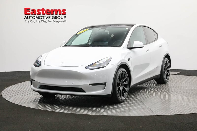 Used 2022 Tesla Model Y Long Range with VIN 7SAYGDEE6NF341490 for sale in Sterling, VA