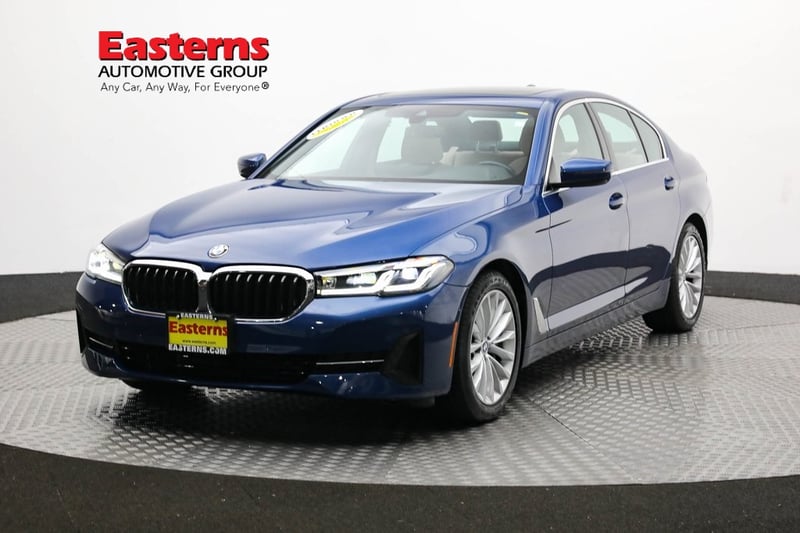 Used 2021 BMW 5 Series 530i with VIN WBA13BJ00MWX08870 for sale in Sterling, VA