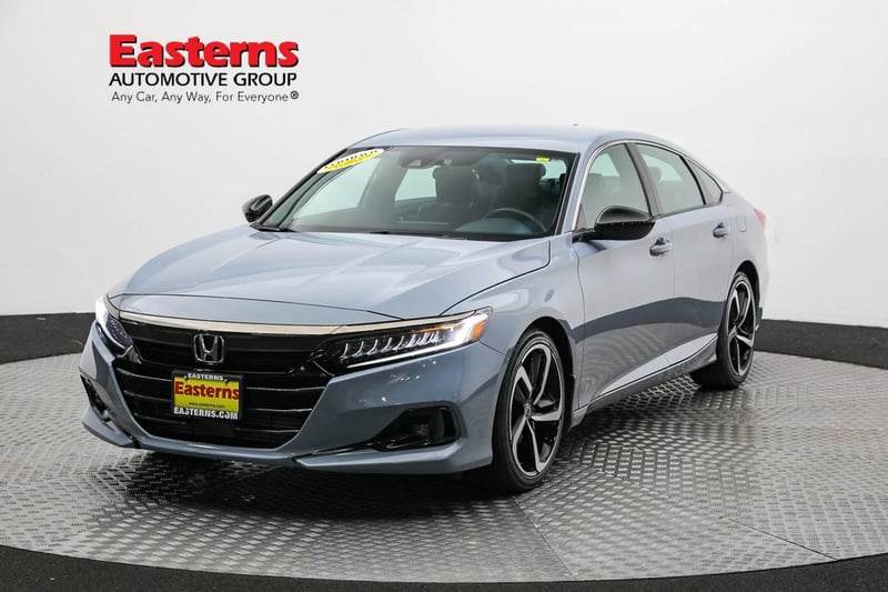 Used 2021 Honda Accord Sport with VIN 1HGCV1F34MA053274 for sale in Sterling, VA