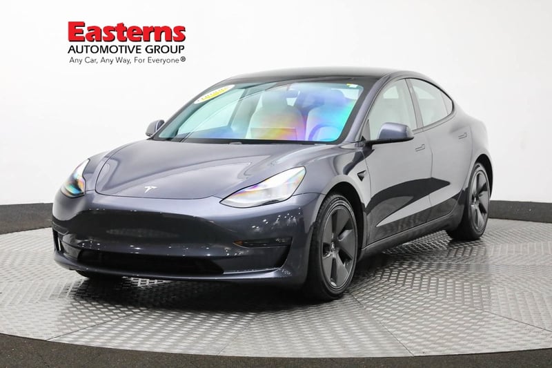 Used 2021 Tesla Model 3 Base with VIN 5YJ3E1EB6MF918003 for sale in Sterling, VA