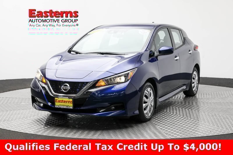Used 2022 Nissan LEAF S with VIN 1N4AZ1BV6NC554566 for sale in Sterling, VA