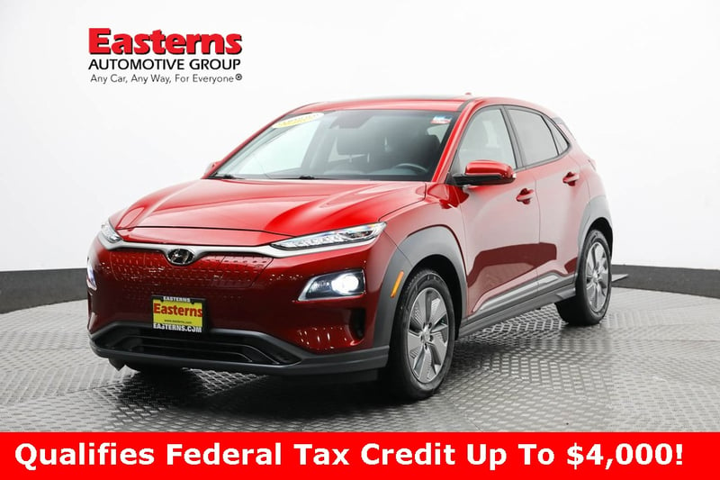 Used 2021 Hyundai Kona EV Limited with VIN KM8K33AG9MU115817 for sale in Sterling, VA