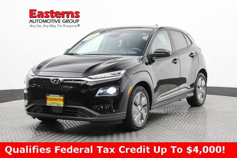 Used 2021 Hyundai Kona EV Ultimate with VIN KM8K53AG0MU106627 for sale in Sterling, VA