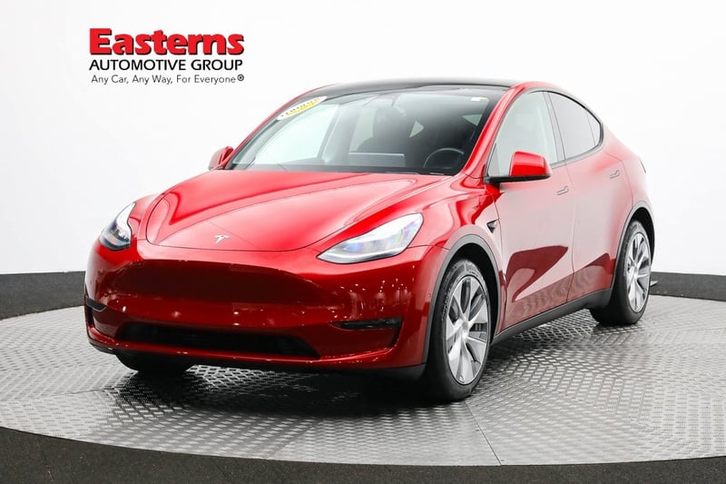 Used 2021 Tesla Model Y Long Range with VIN 5YJYGDEE2MF070648 for sale in Sterling, VA