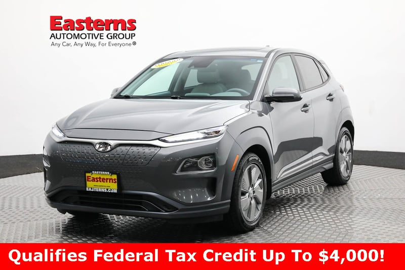 Used 2021 Hyundai Kona EV Limited with VIN KM8K33AG8MU127277 for sale in Sterling, VA