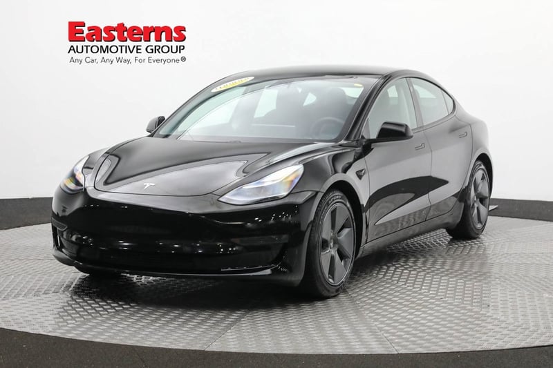 Used 2021 Tesla Model 3 Base with VIN 5YJ3E1EA6MF017107 for sale in Sterling, VA