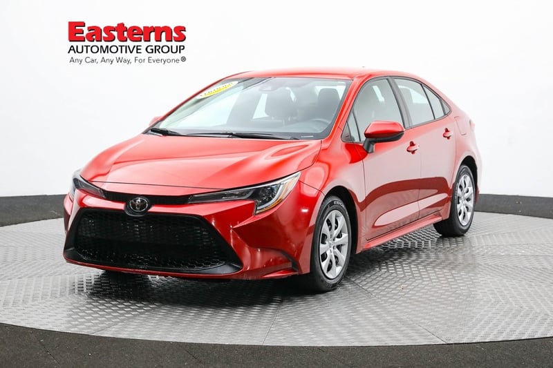 Used 2021 Toyota Corolla LE with VIN 5YFEPMAE4MP250923 for sale in Sterling, VA