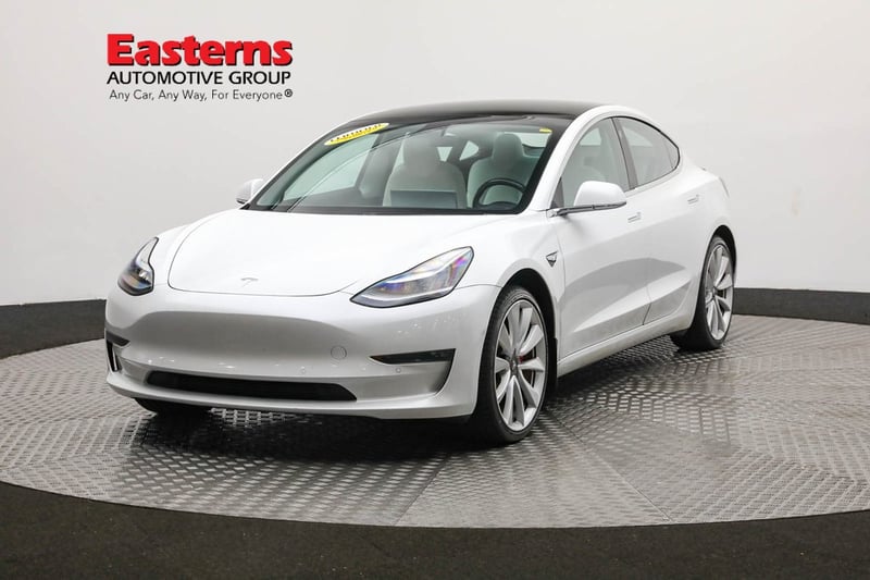 Used 2019 Tesla Model 3 Base with VIN 5YJ3E1EB1KF422135 for sale in Sterling, VA