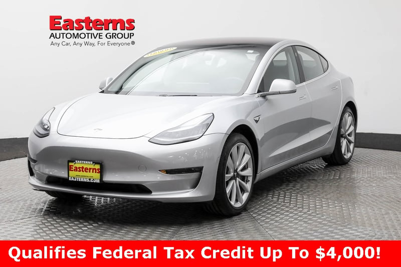 Used 2018 Tesla Model 3 Long Range with VIN 5YJ3E1EA8JF035734 for sale in Sterling, VA