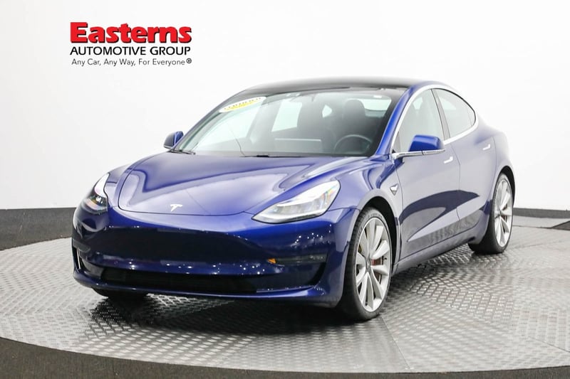 Used 2019 Tesla Model 3 Base with VIN 5YJ3E1EB0KF447351 for sale in Sterling, VA