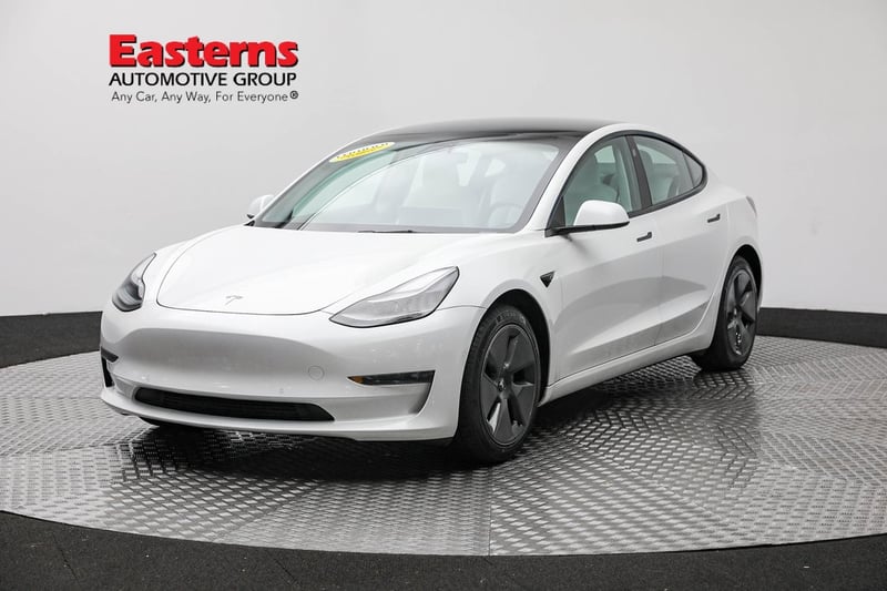 Used 2021 Tesla Model 3 Base with VIN 5YJ3E1EA7MF086663 for sale in Sterling, VA