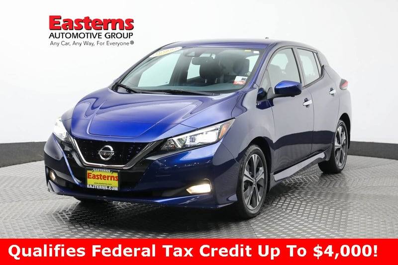 Used 2021 Nissan Leaf SV Plus with VIN 1N4BZ1CVXMC550196 for sale in Sterling, VA