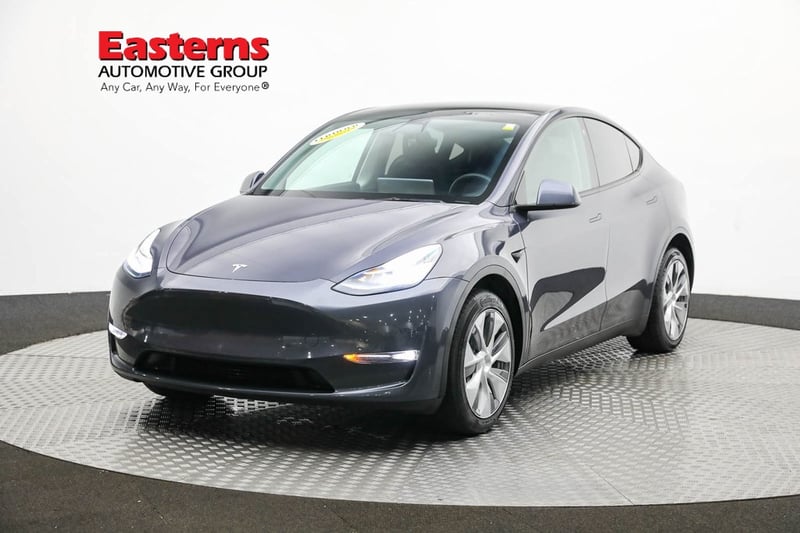 Used 2021 Tesla Model Y Long Range with VIN 5YJYGDEE6MF233642 for sale in Sterling, VA