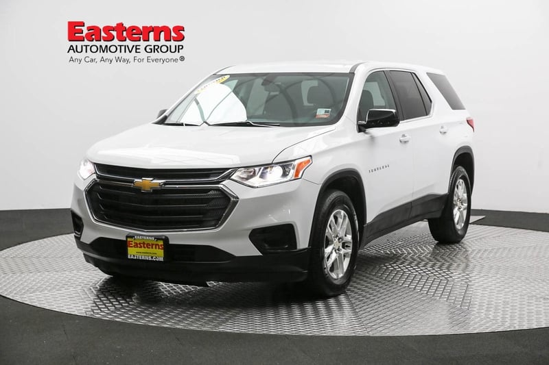 Used 2021 Chevrolet Traverse LS with VIN 1GNERFKW9MJ103506 for sale in Sterling, VA