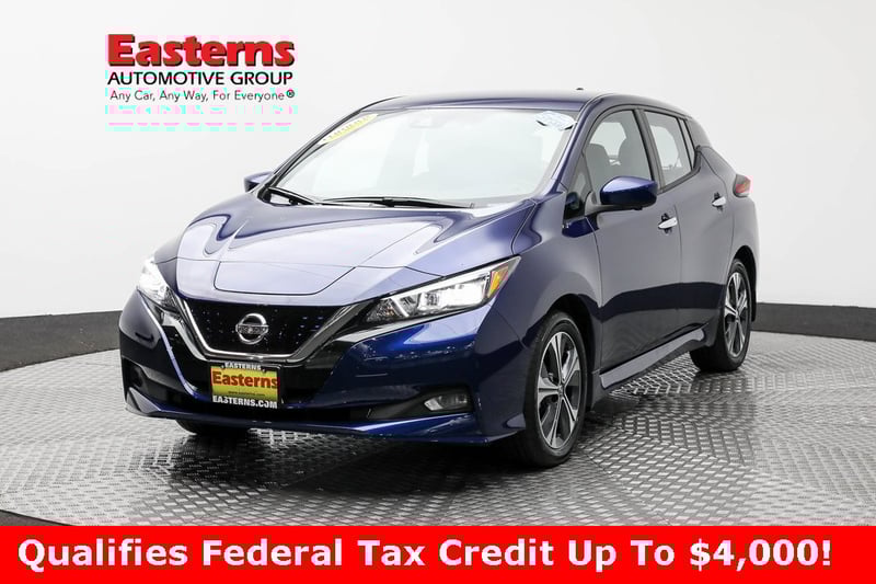 Used 2022 Nissan LEAF SV Plus with VIN 1N4BZ1CV3NC553653 for sale in Sterling, VA