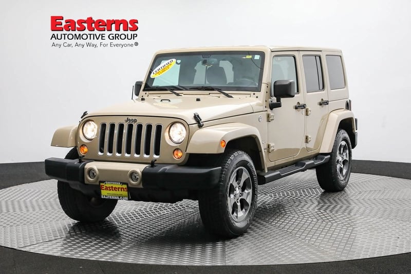 Used 2016 Jeep Wrangler Unlimited Sahara with VIN 1C4BJWEG5GL306098 for sale in Sterling, VA