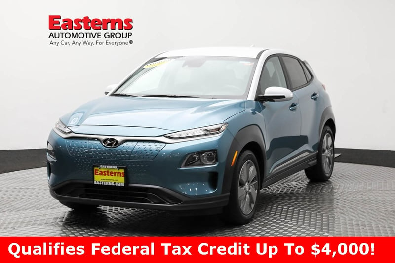 Used 2021 Hyundai Kona EV SEL with VIN KM8K23AG4MU106204 for sale in Sterling, VA