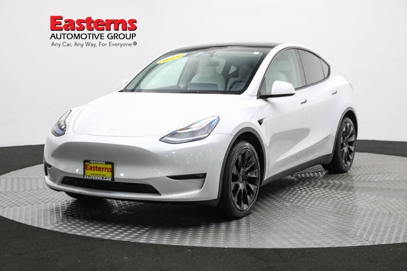 Used 2021 Tesla Model Y Long Range with VIN 5YJYGDEE0MF243146 for sale in Sterling, VA