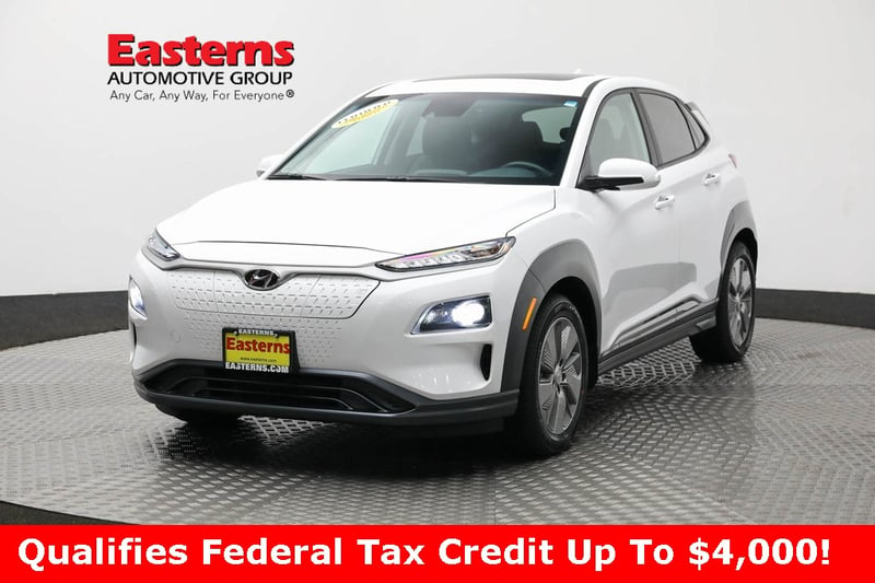 Used 2021 Hyundai Kona EV Limited with VIN KM8K33AG1MU133261 for sale in Sterling, VA