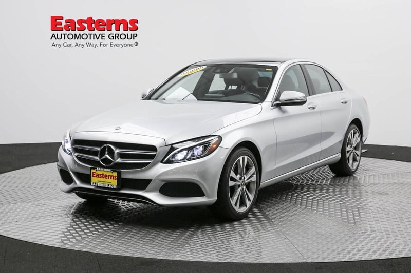 Used 2018 Mercedes-Benz C-Class Sedan C300 with VIN 55SWF4KB2JU242465 for sale in Sterling, VA