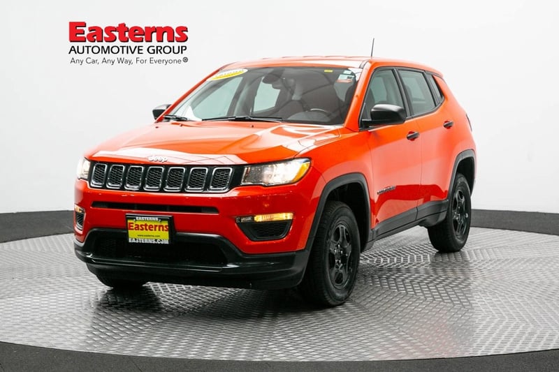 Used 2020 Jeep Compass Sport with VIN 3C4NJDAB0LT256074 for sale in Sterling, VA