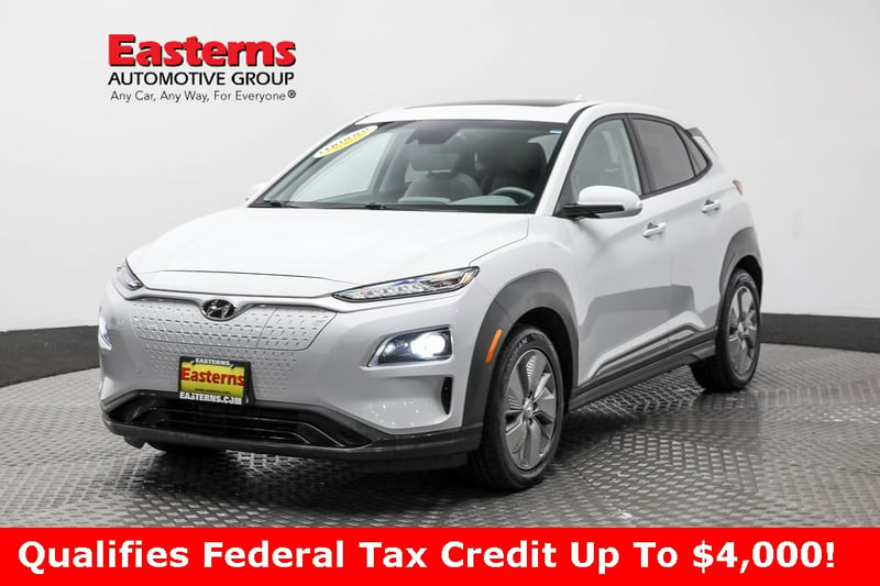 Used 2021 Hyundai Kona EV Limited with VIN KM8K33AG3MU108524 for sale in Sterling, VA