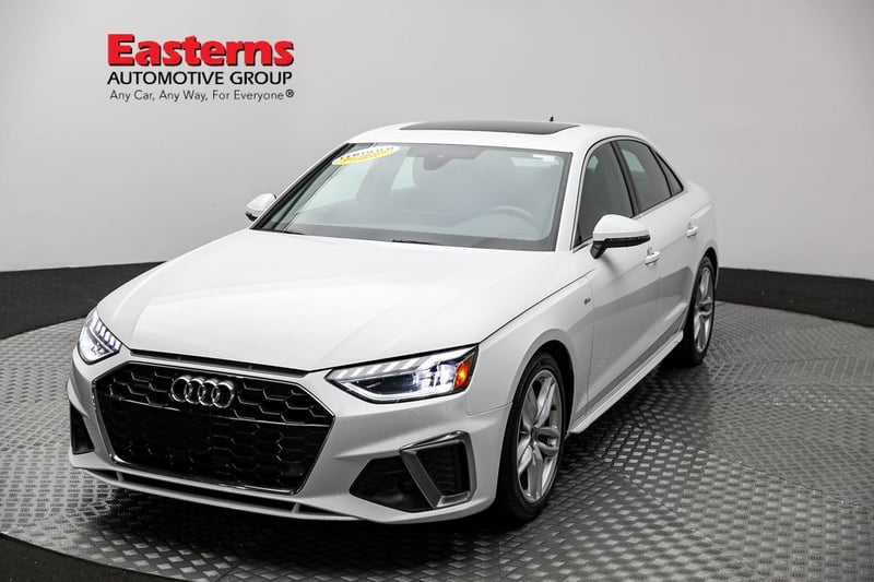 Used 2023 Audi A4 Premium Plus with VIN WAUEAAF44PN002119 for sale in Sterling, VA