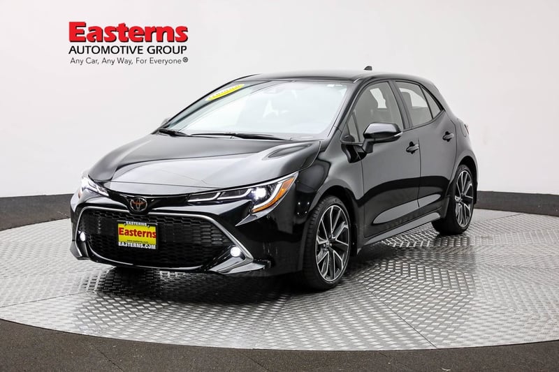 Used 2021 Toyota Corolla Hatchback XSE with VIN JTNA4MBE8M3143528 for sale in Sterling, VA