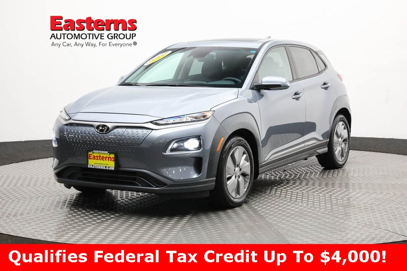 Used 2021 Hyundai Kona EV Limited with VIN KM8K33AG2MU127226 for sale in Sterling, VA